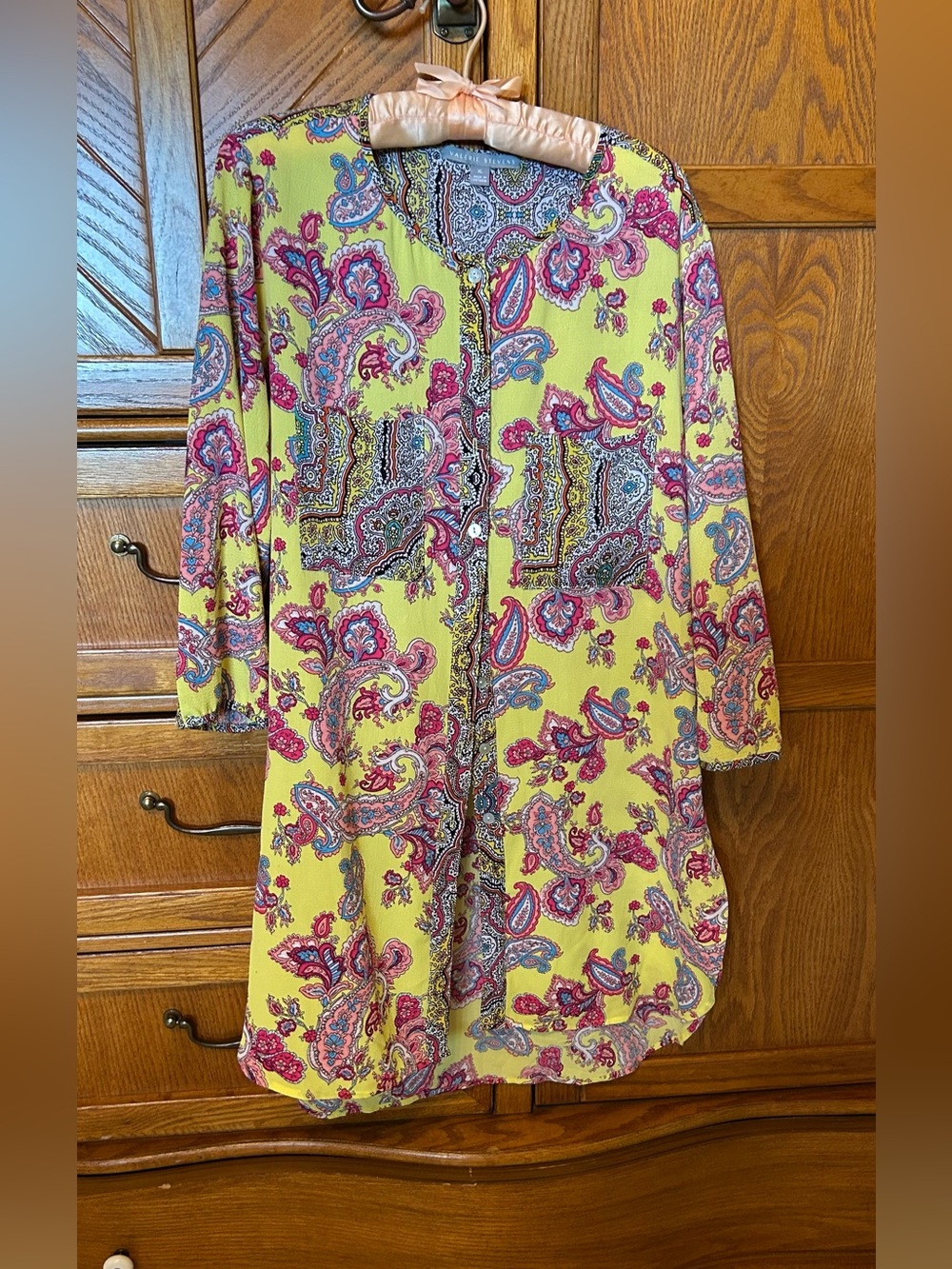 Valerie Stevens beach cover up top XL